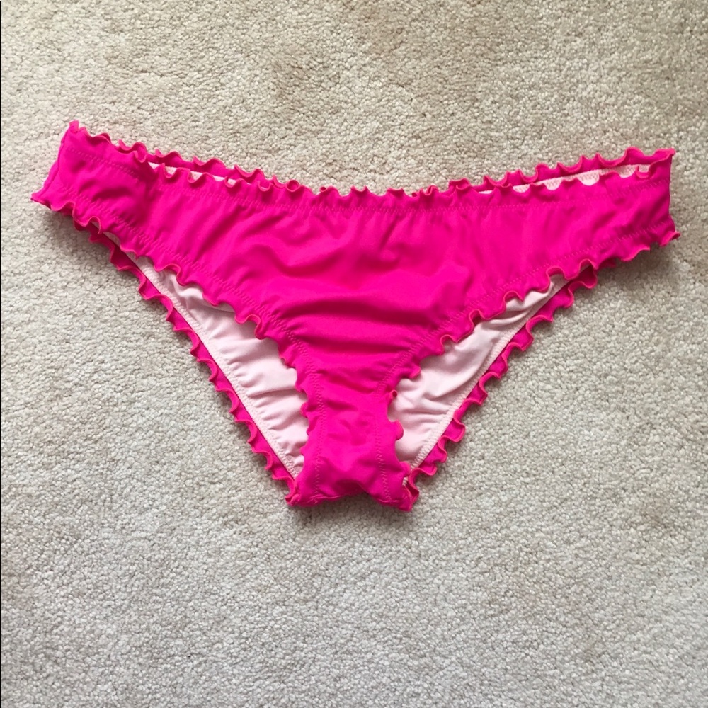 Shade & Shore Ruffle Cheeky Bikini Bottom NWOT